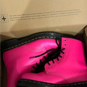 Clash Pink Limited Edition Dr. Martens